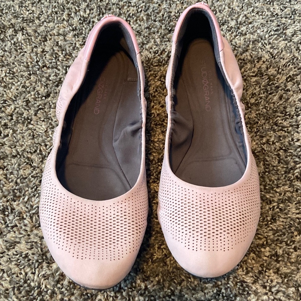 Cole Haan Pink Flats - Picture 1 of 6